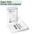 4 Rolls of thermal paper 100 Sheets